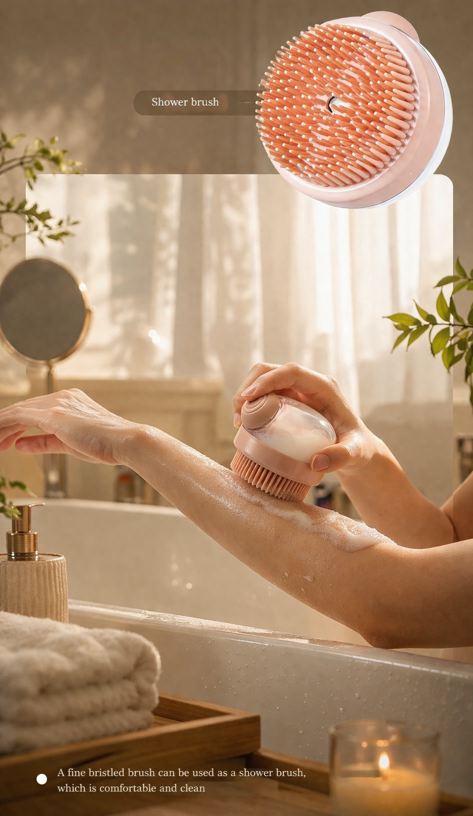 Silicone Body Scrubber